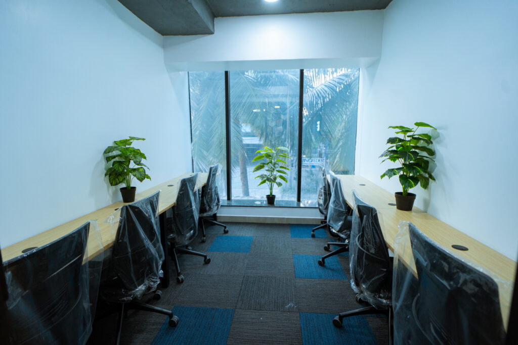 Professional working environment at coworking space in Chennai