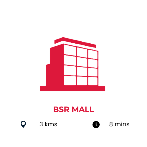 BSR Mall near HubFive Workspace Perungudi